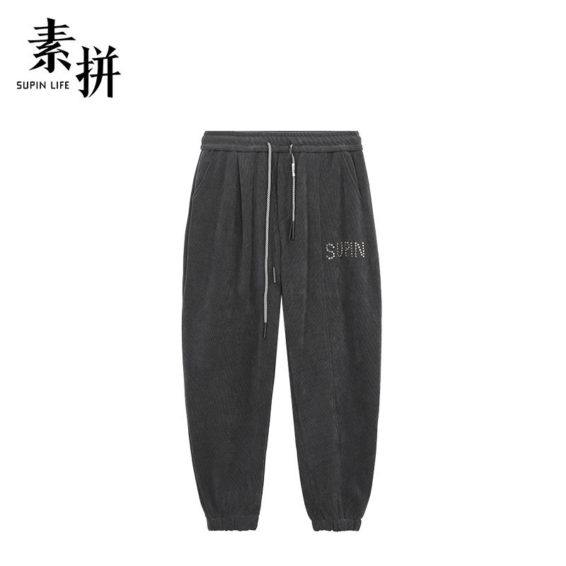 素拼休闲裤SPBXK257701AM