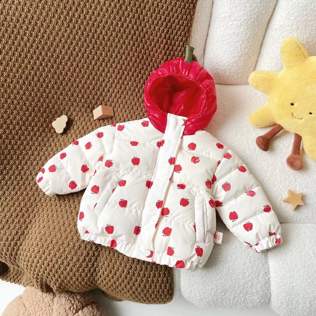 【现货】DW237222新国标90白鸭绒儿童羽绒服外套