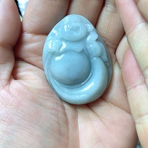 翡翠颈饰未镶嵌天然缅甸翡翠a货