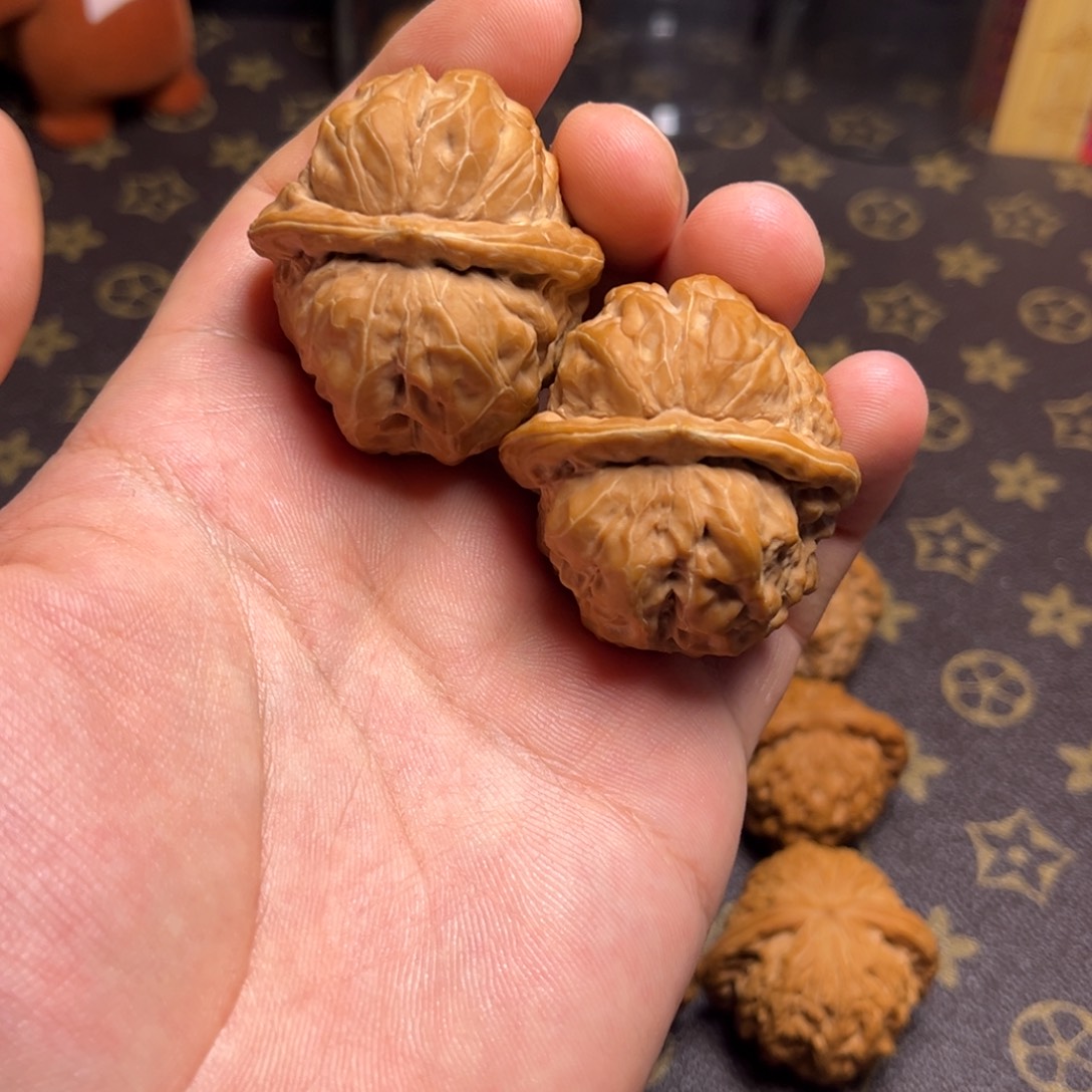 净***文玩核桃把件41全品蛤蟆头