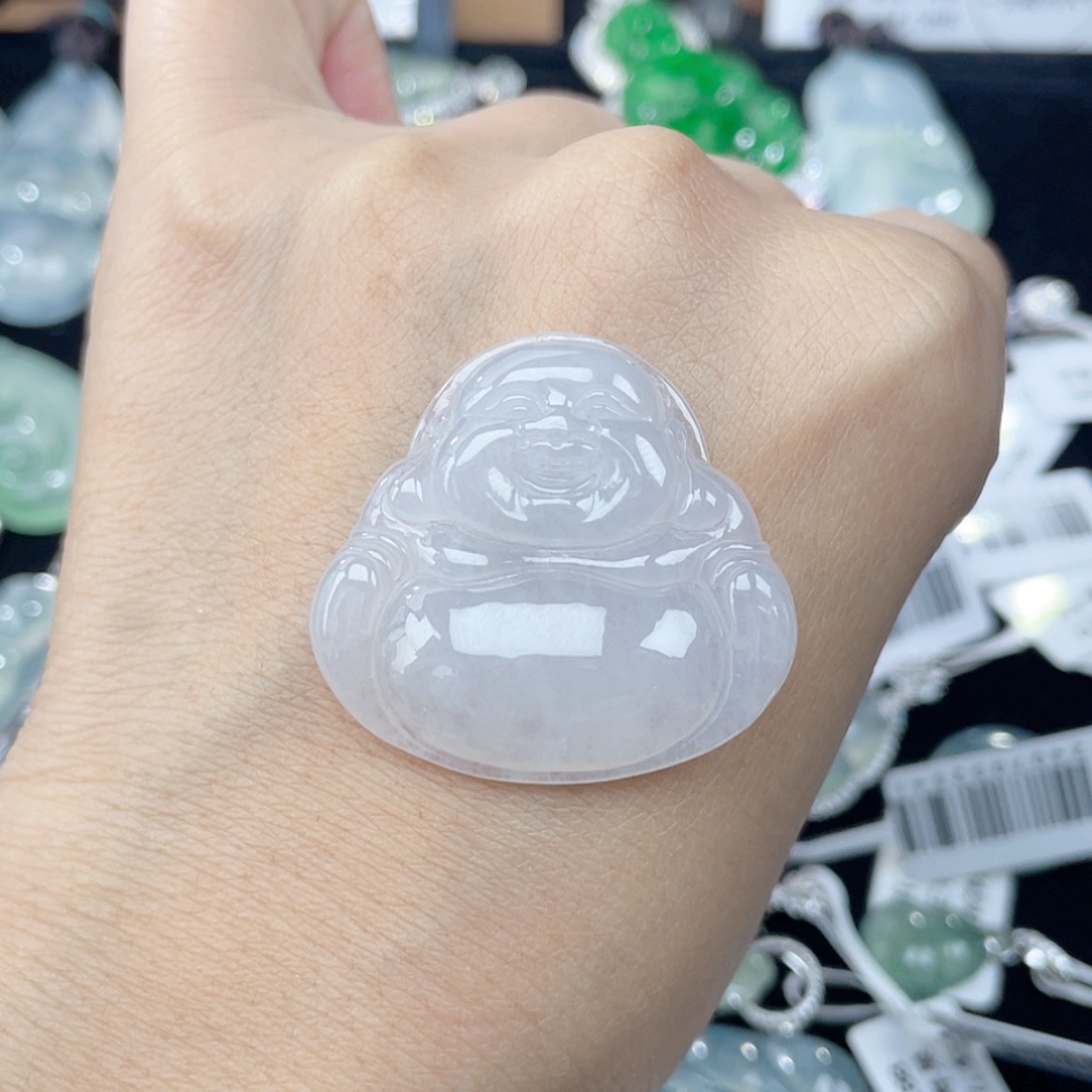 【闪购商品】翡翠颈饰未镶嵌24号 佛公