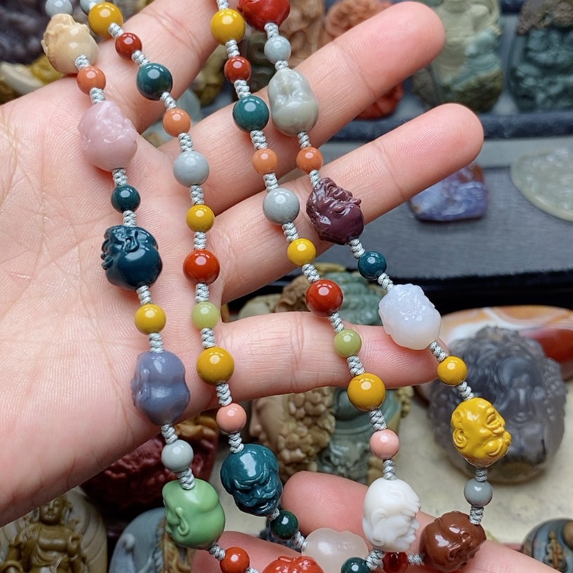 【闪购商品】定制石英质玉项链未镶嵌