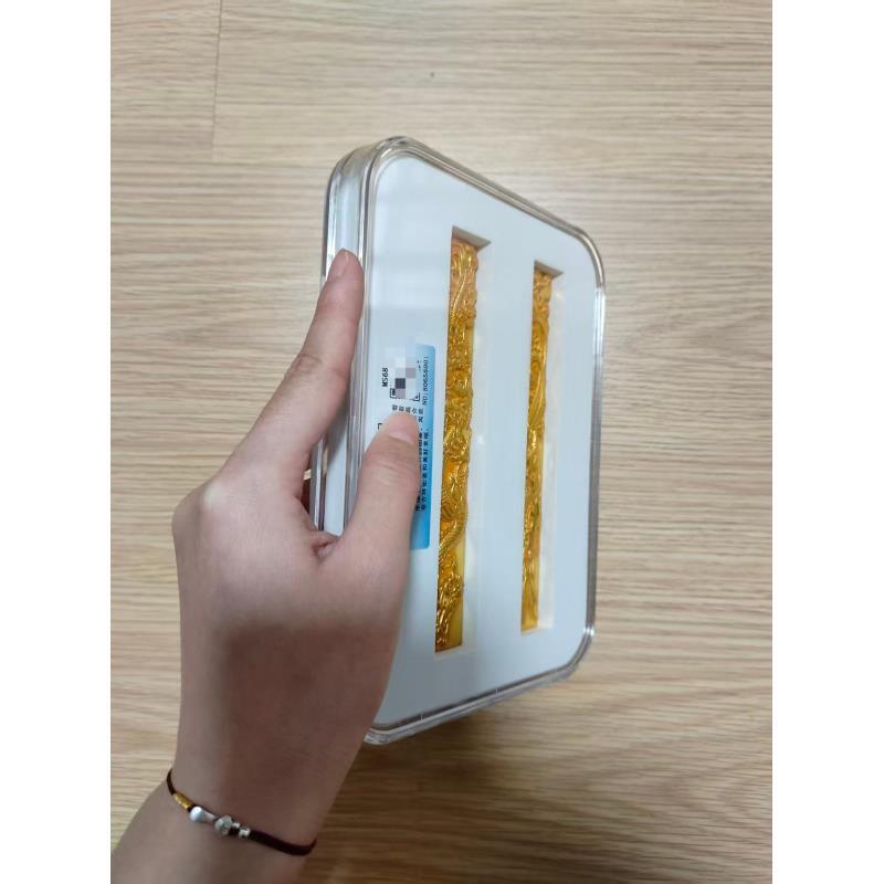 特色手工艺品  一盒龍凤镇尺  复古风工艺品完整084