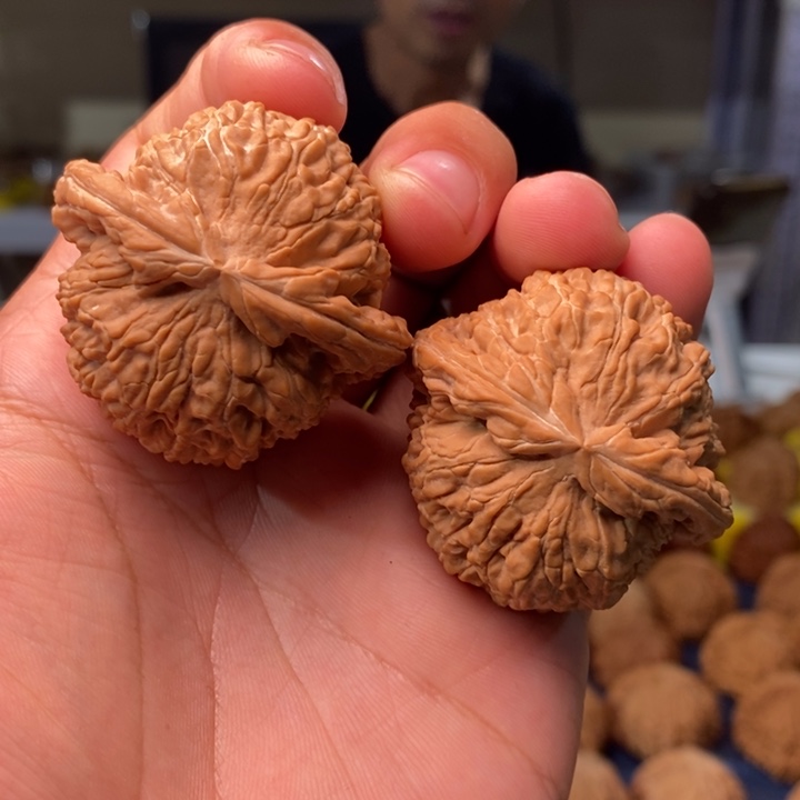 文玩核桃吊坠文玩核桃球白42-