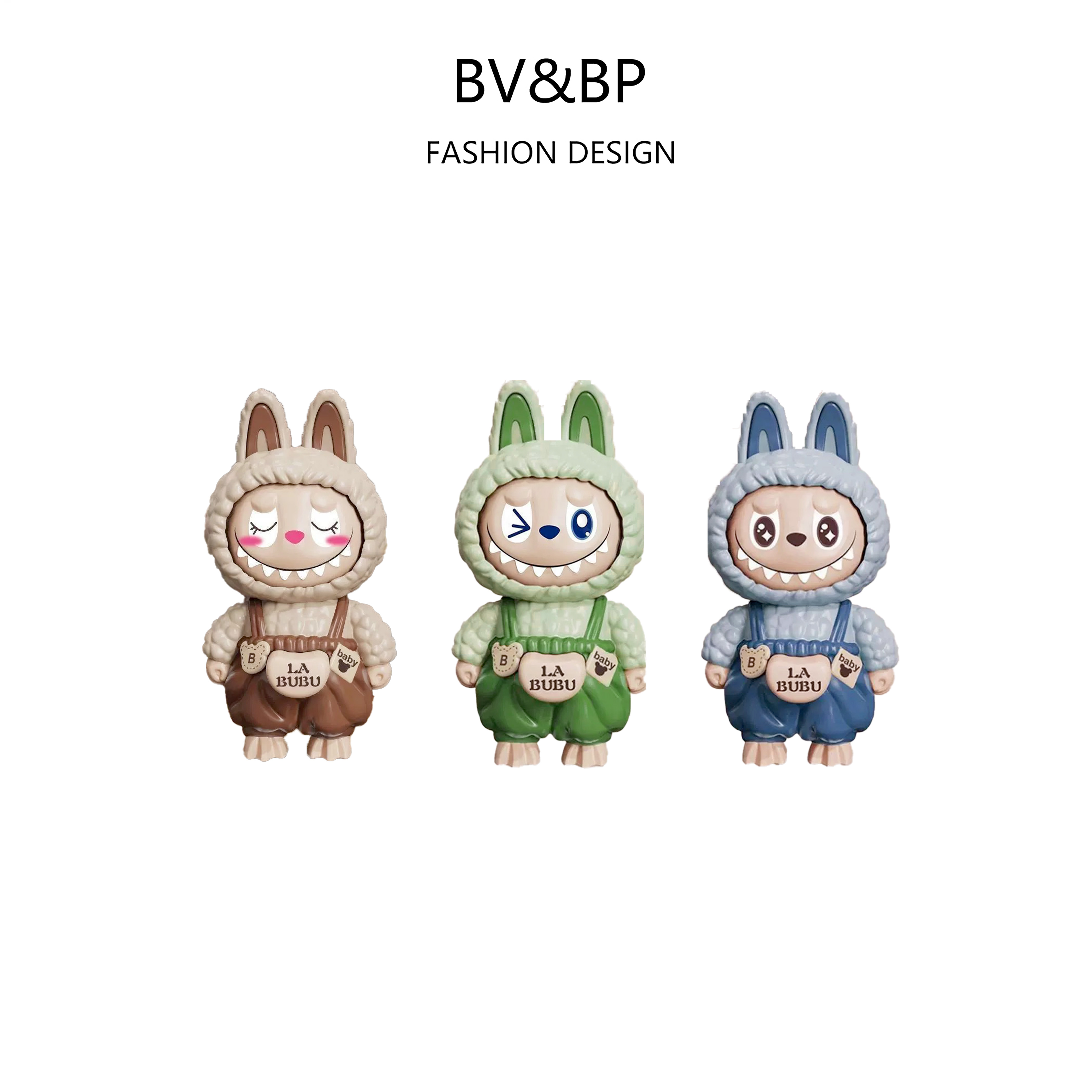 创意布布变脸钥匙扣爆品公仔按压变脸解压玩偶挂件