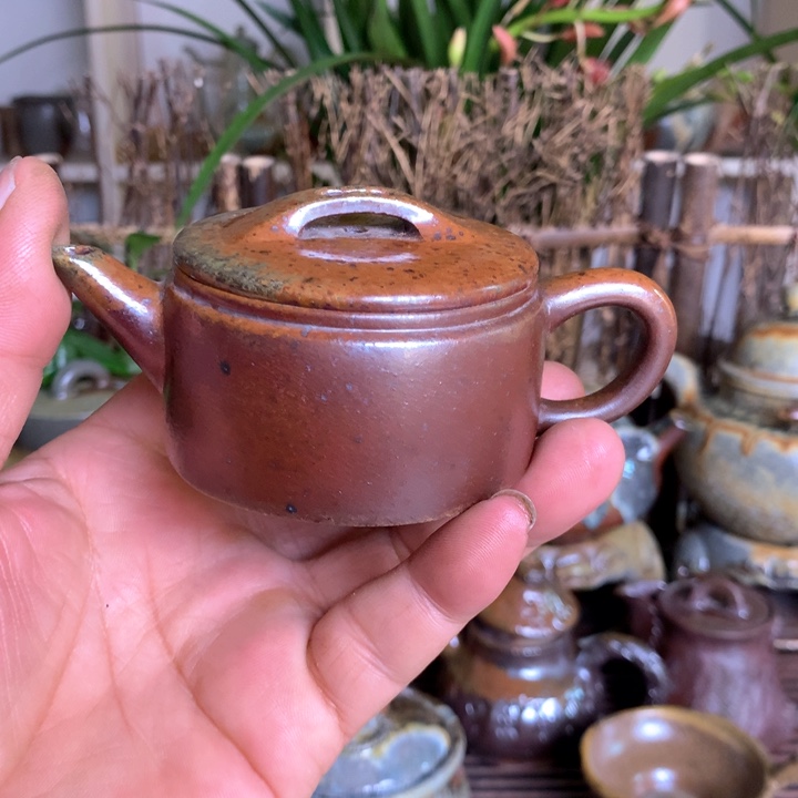 紫砂茶壶纯自然高温裸柴烧