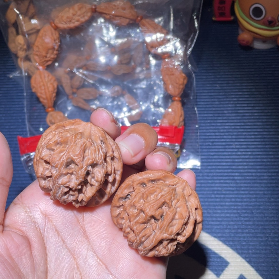 花***泣文玩核桃吊坠全品苹果园41