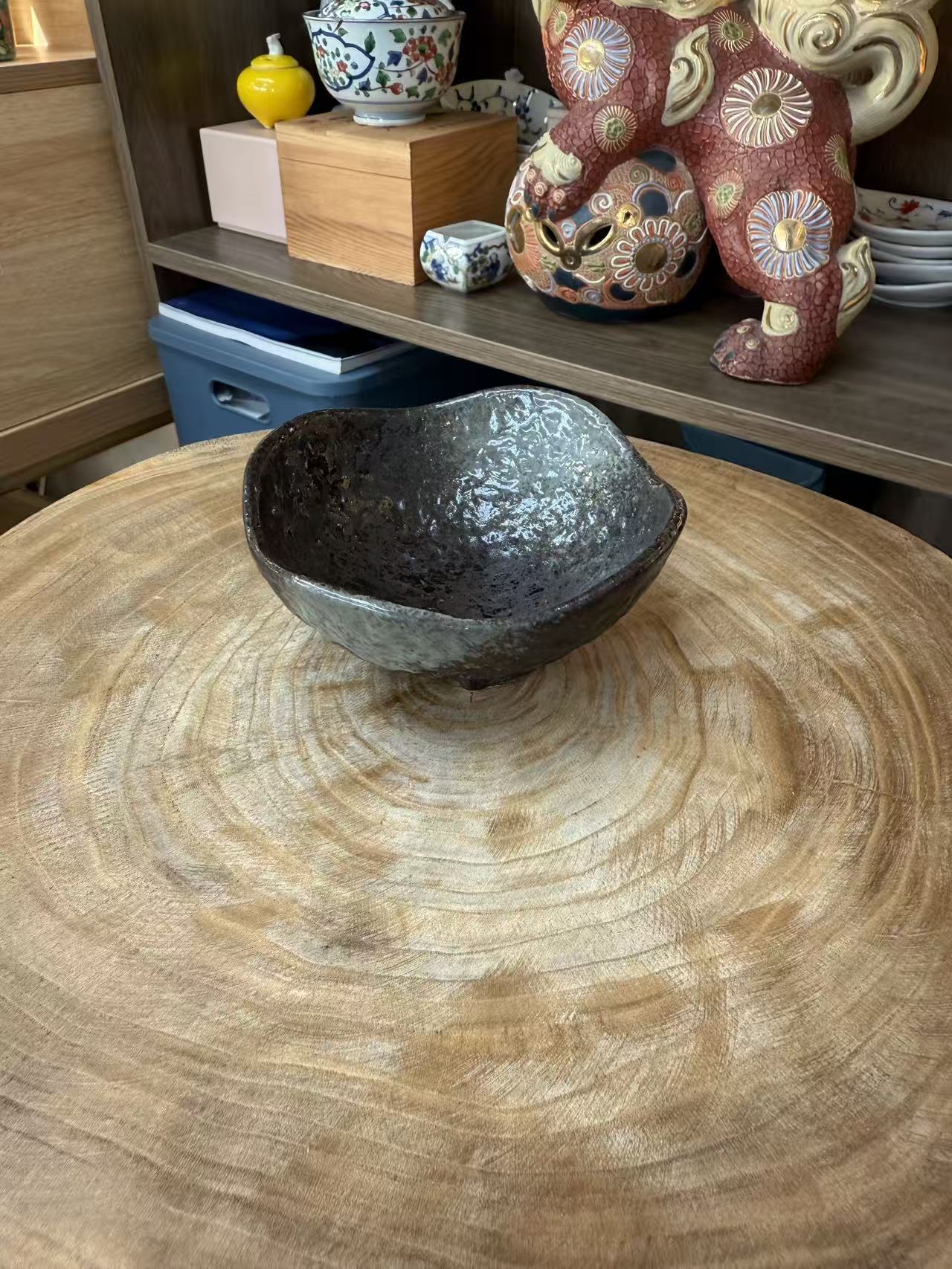 天目釉蘸料碗