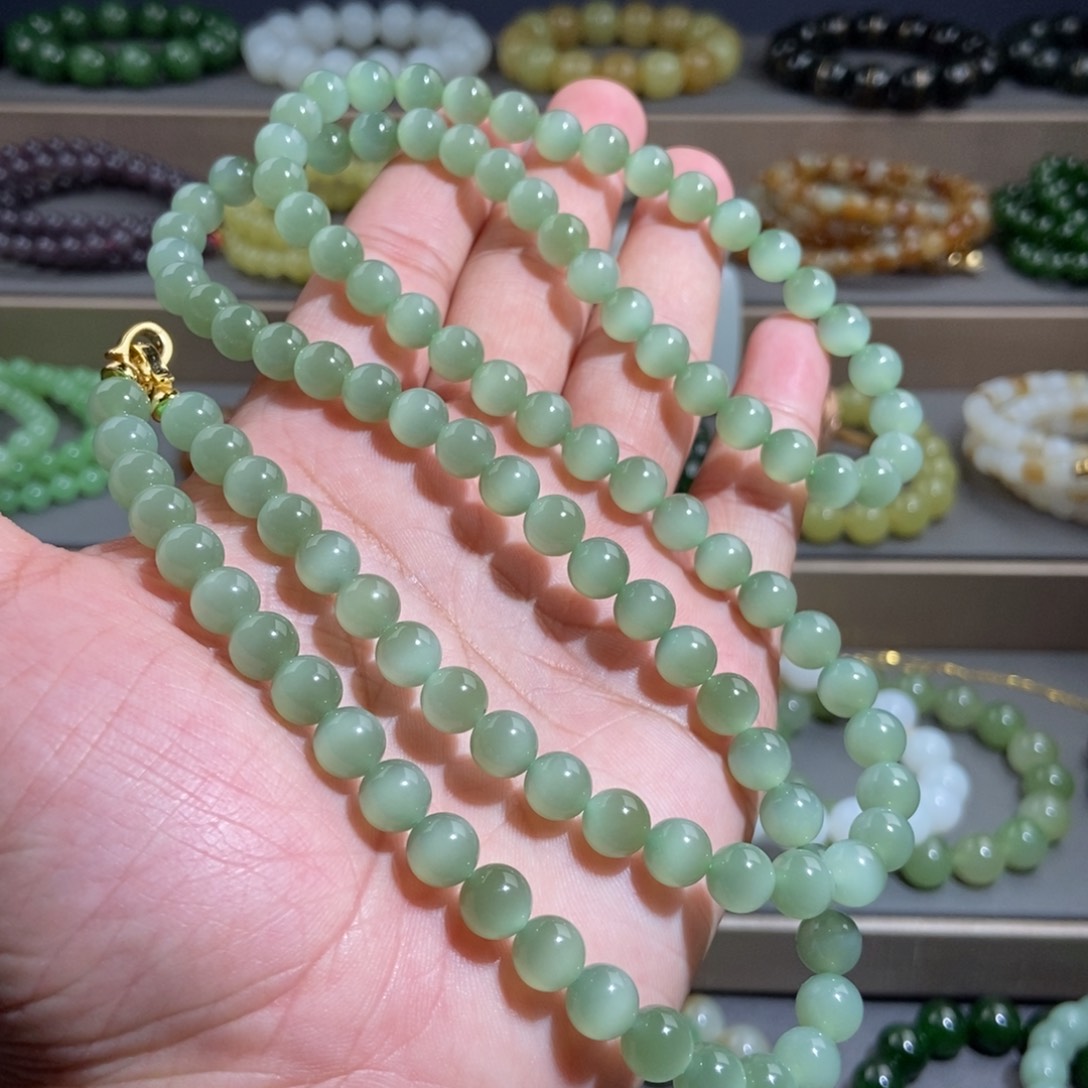 和田玉手链未镶嵌