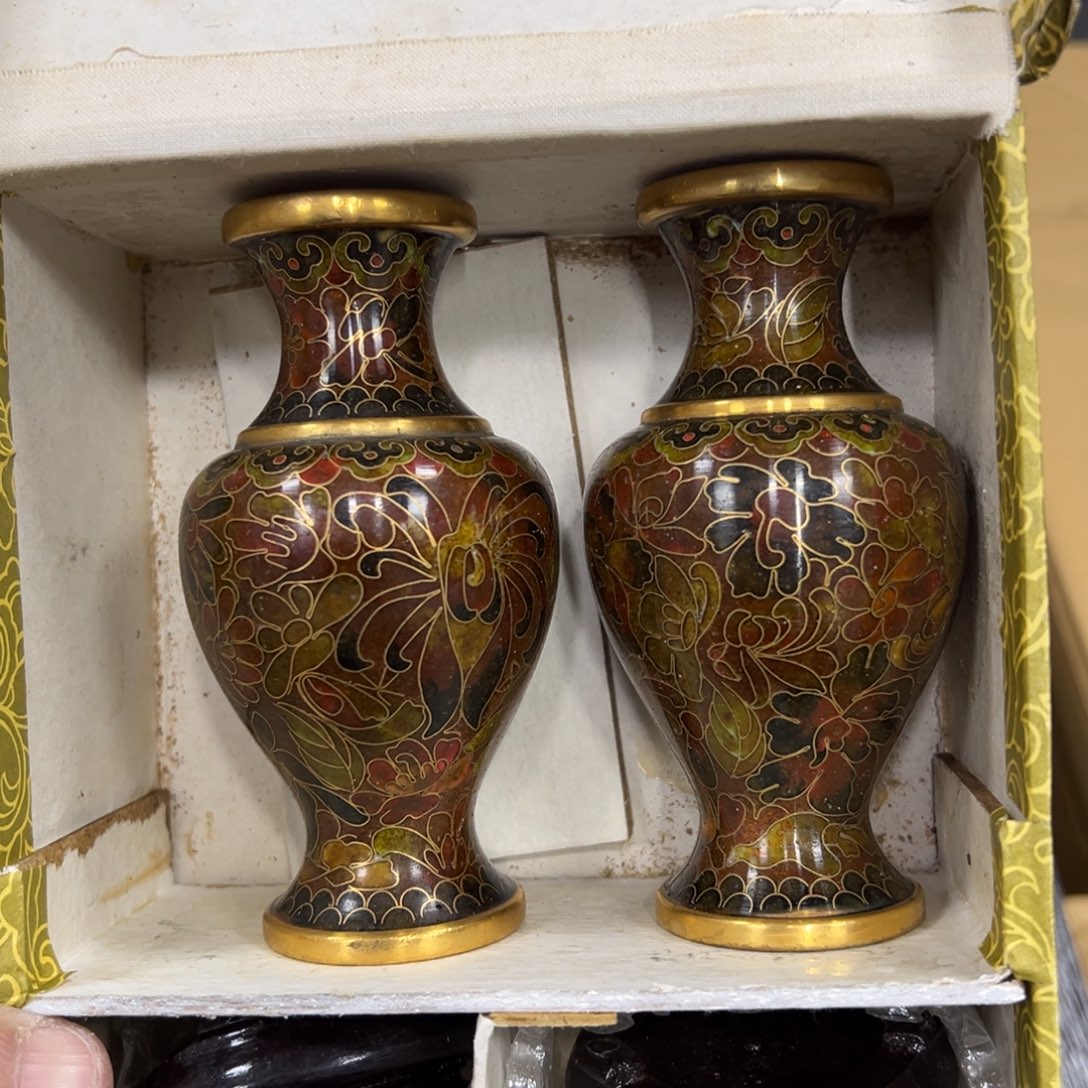 铜日本中古工艺品摆件