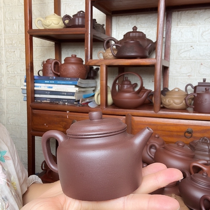 茶壶紫砂德钟200cc半手工