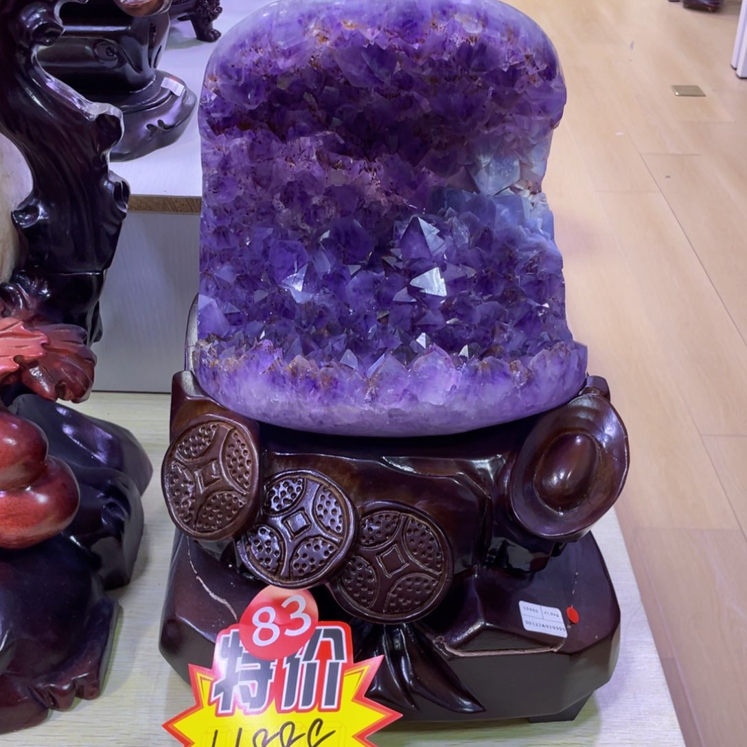 乌拉圭紫水晶摆件