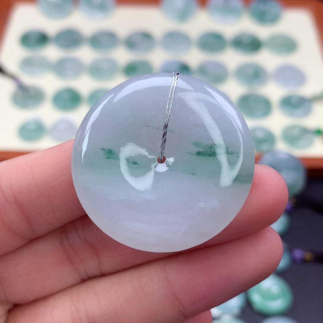 颈饰未镶嵌翡翠14 尺寸36.7-6.6