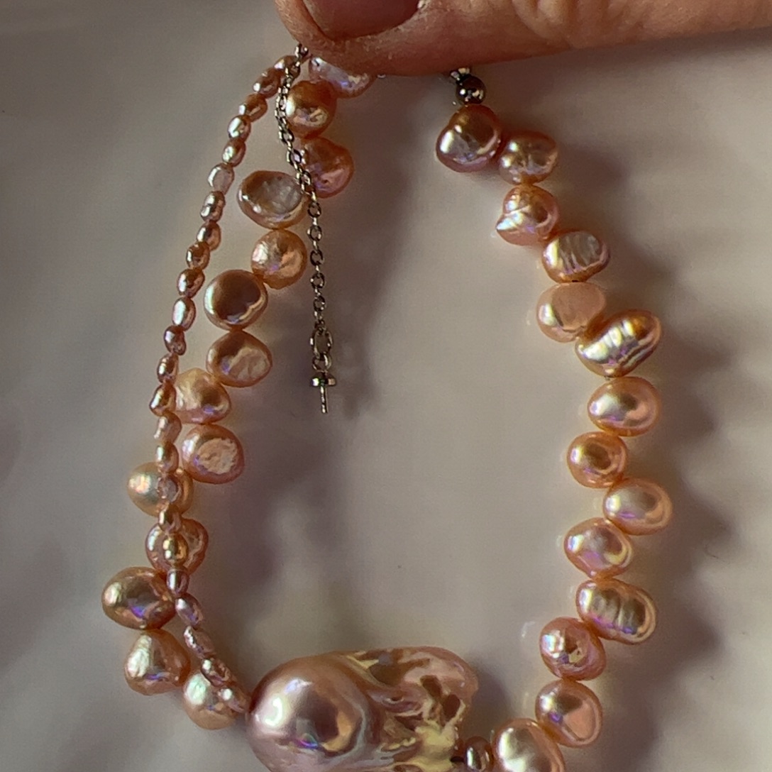 手绳淡水珍珠合金213