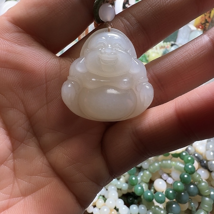 和田玉（白玉）未镶嵌颈饰