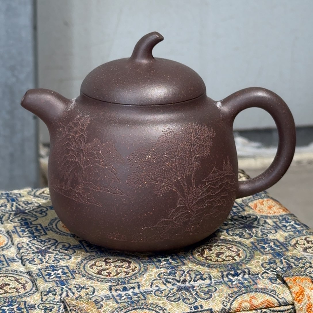 紫砂茶壶原矿原石的制作方法是
