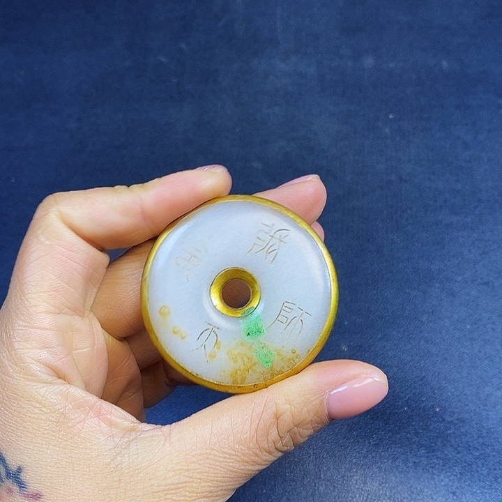 白玉菩提把件精选