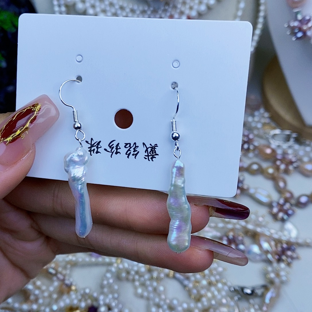 淡水珍珠颈饰银S925镶嵌