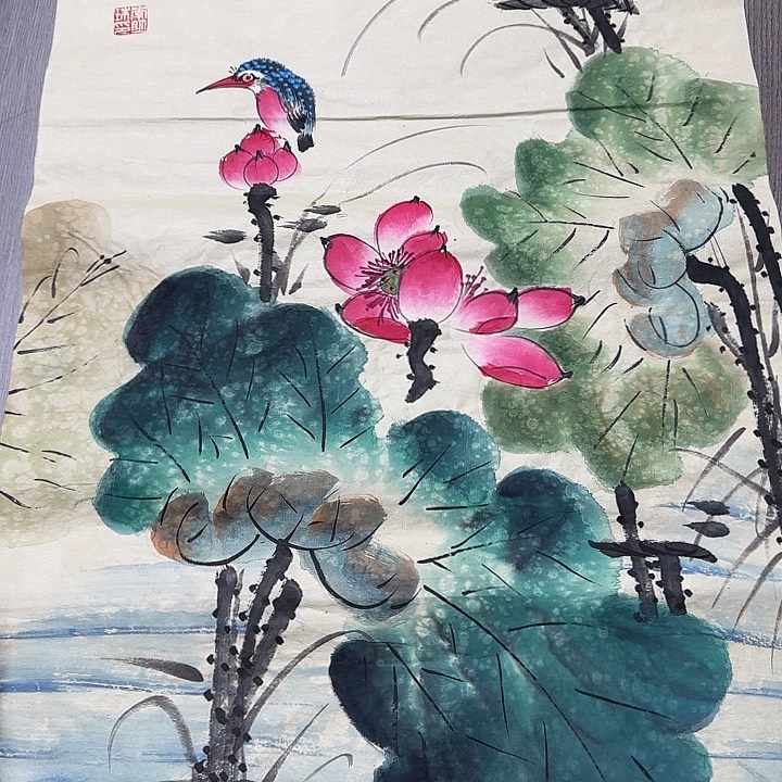 手绘国画作品作品展9999