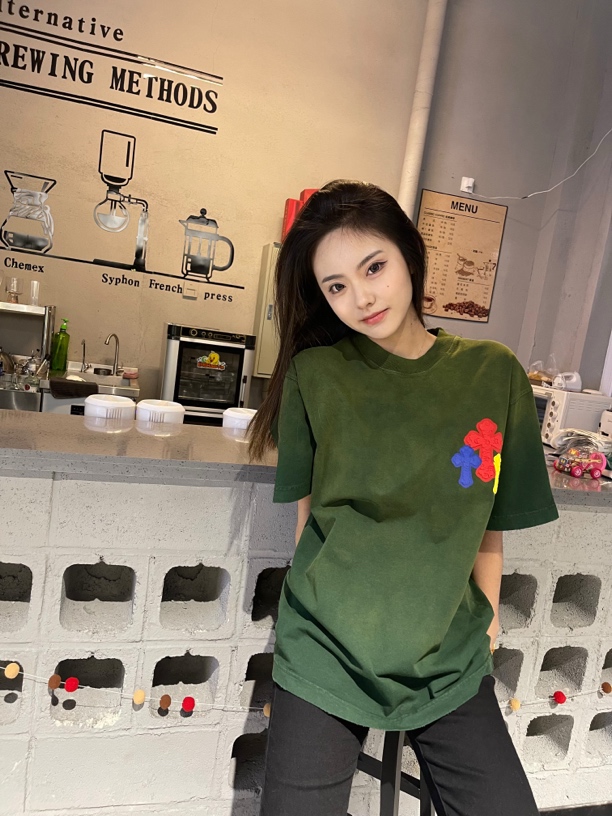 中古潮流男女短袖