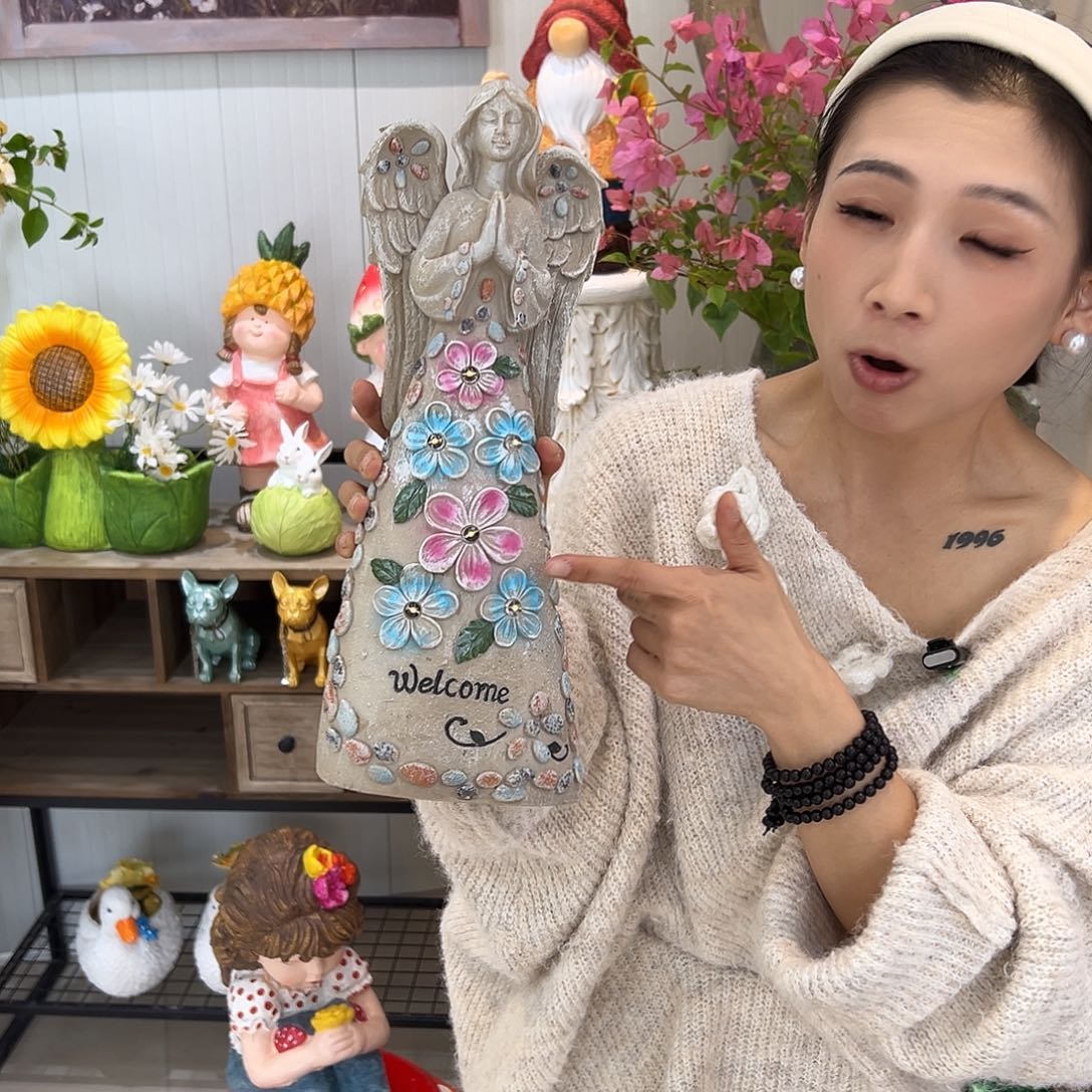 花园摆件红红火火