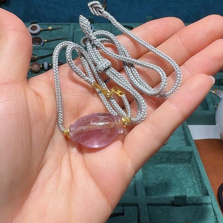 不***8未镶嵌紫晶吊坠(赠链)16.4*25.8*14.6mm