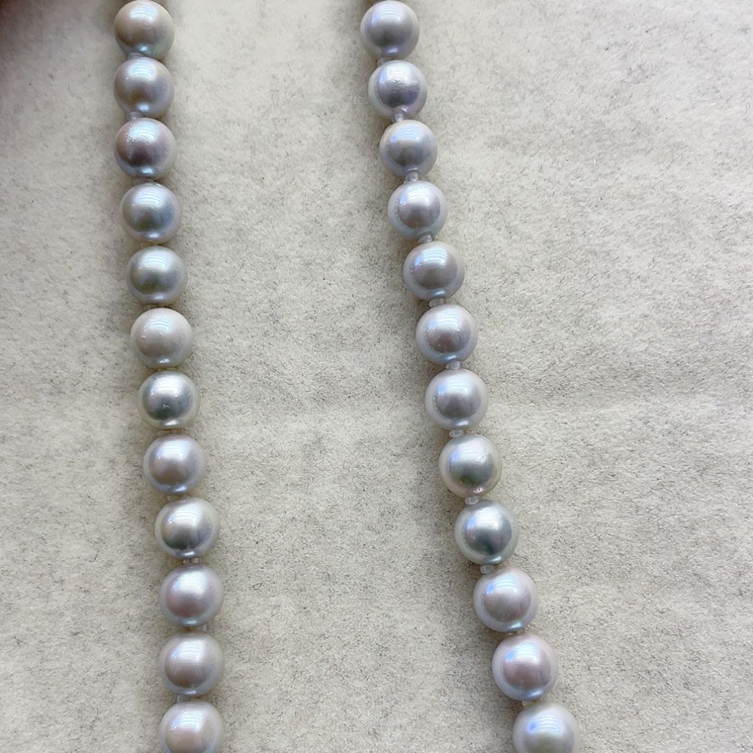 海水珍珠颈饰18K金镶嵌