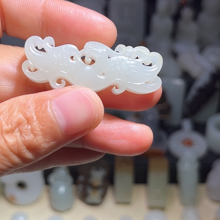 颈饰未镶嵌和田玉