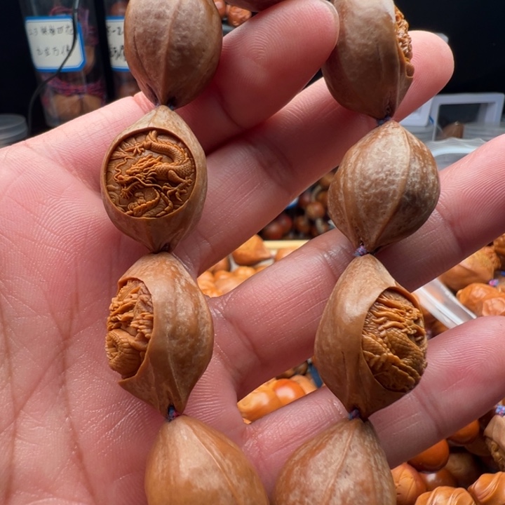 橄榄核手串/手链1.9铁核龙