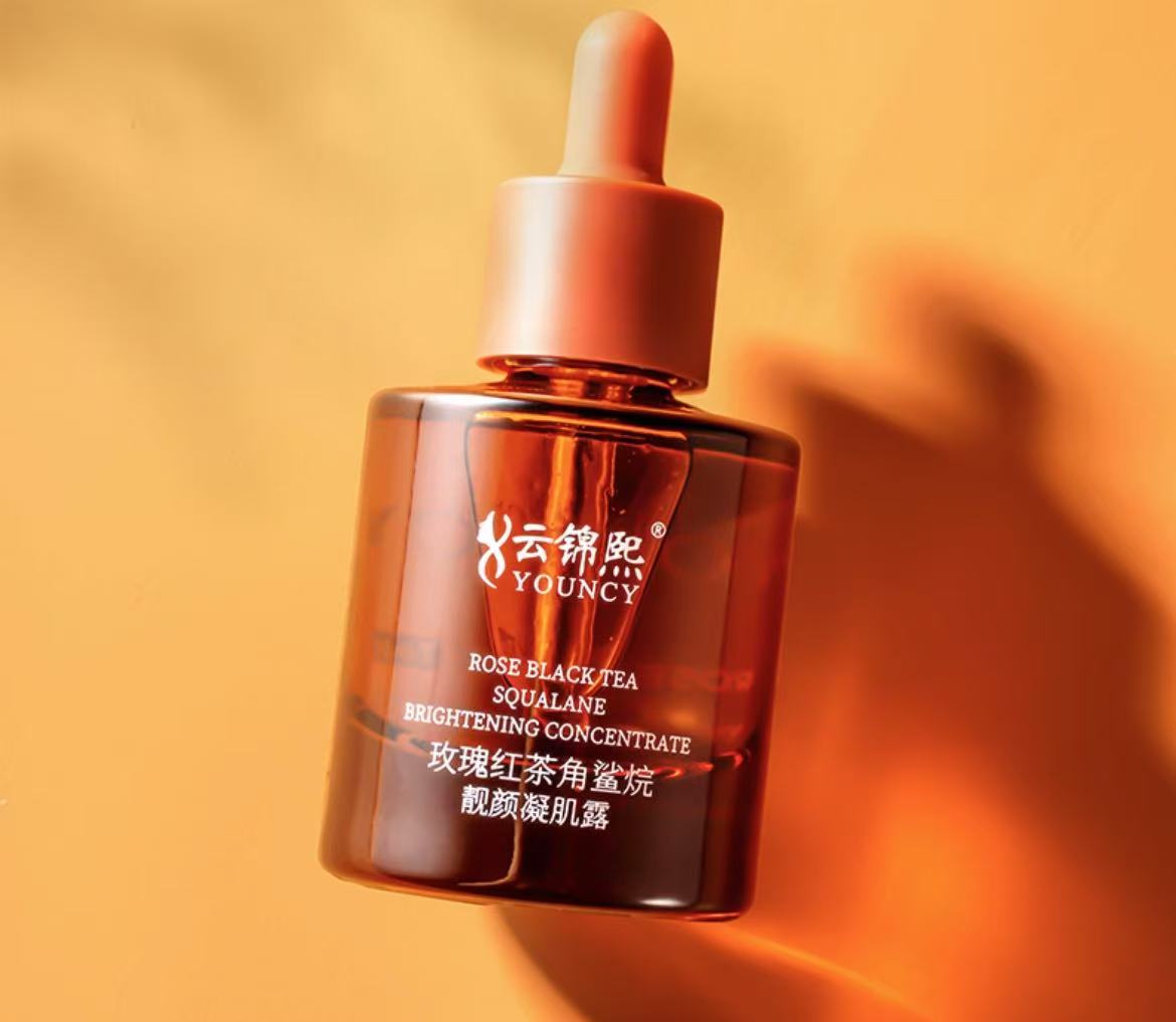  玫瑰红茶角鲨烷靓颜凝肌露