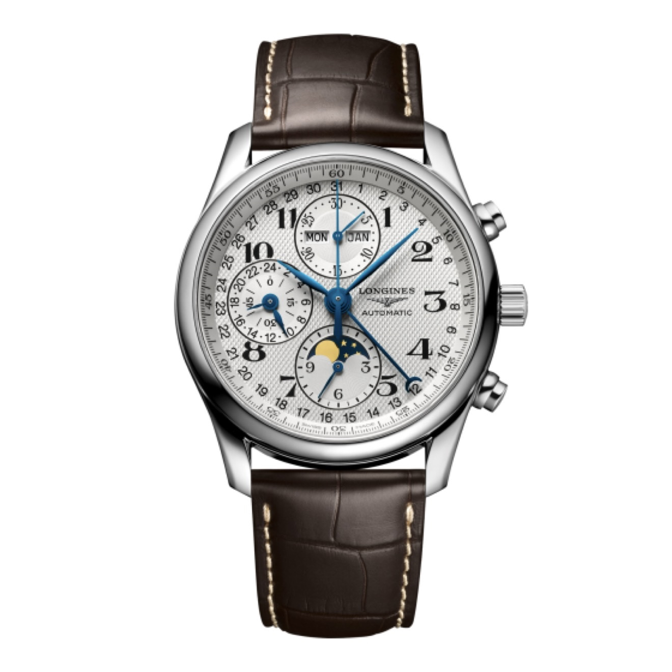 95新 Longines/浪琴 亚虎2/名匠673/男士运动腕表/表径40mm