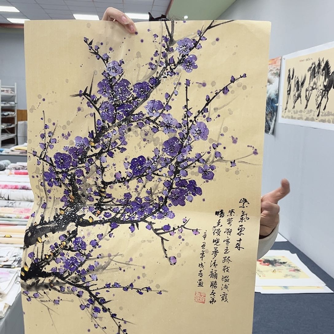 国画国画纯手绘作品