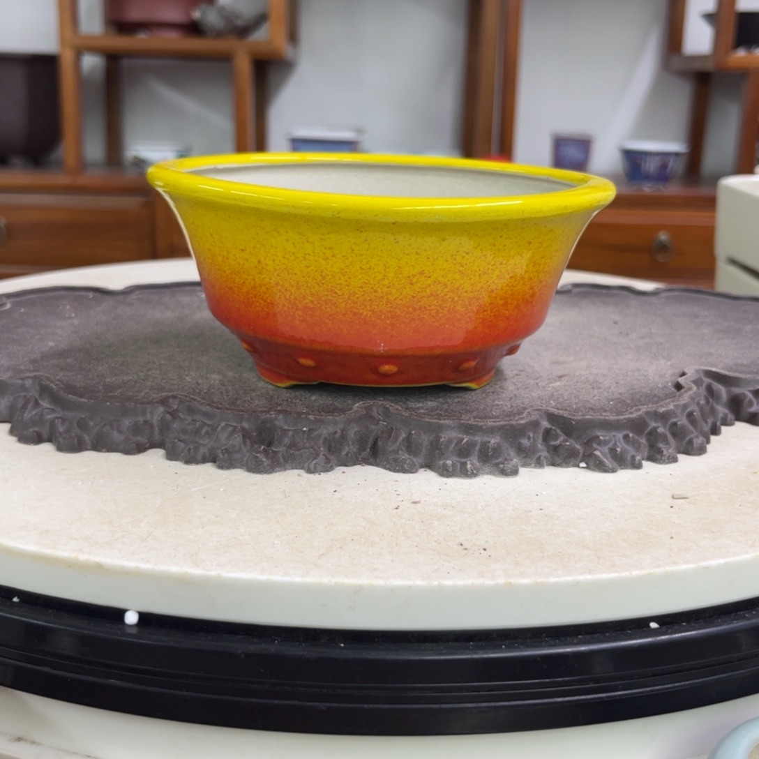 紫砂花盆瑕疵6.5-15。。。