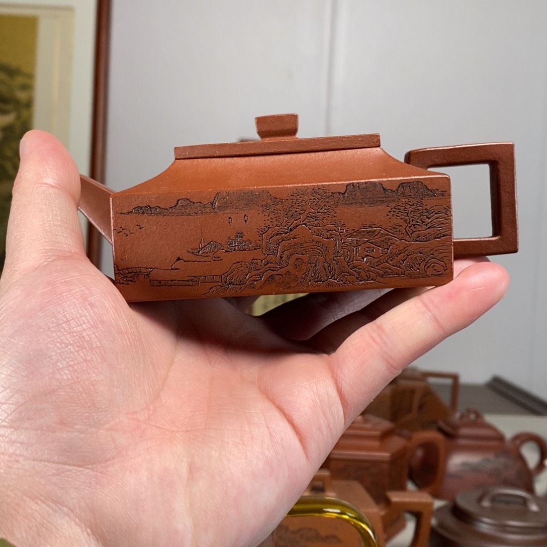 茶壶紫砂原矿泥料传统工艺制作