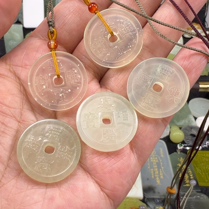 *****蛇纹石玉未镶嵌吊坠(不含链)