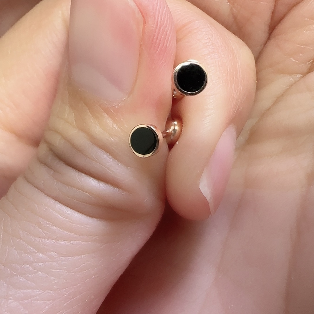 18K金耳饰多样性发货其一