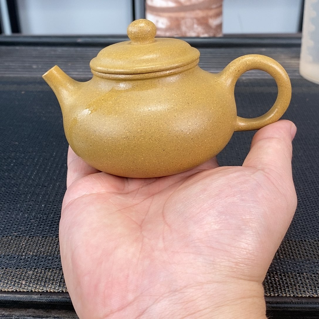 茶壶紫砂黄金段荣天容量200毫升