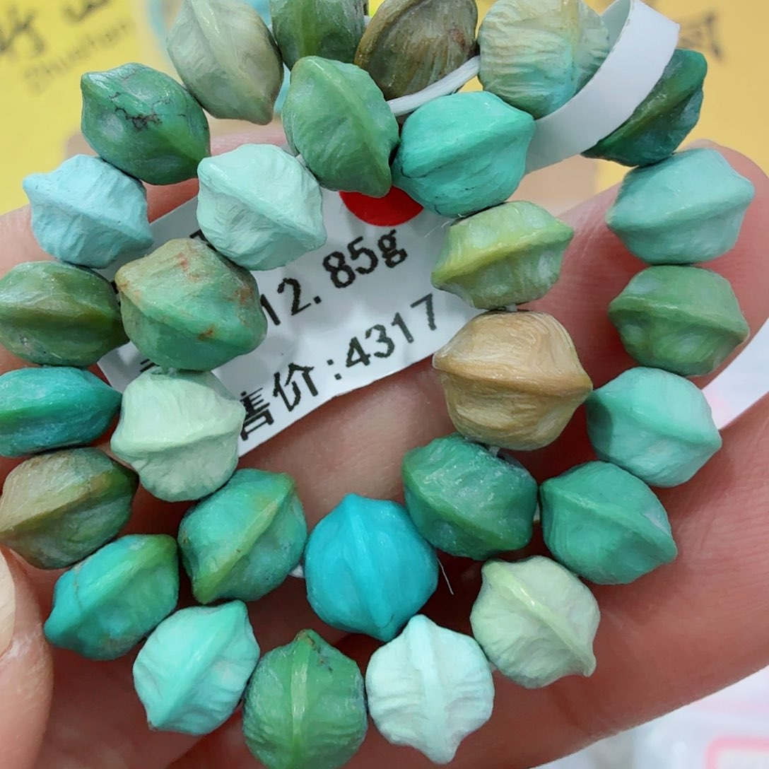 绿松石未镶嵌配饰