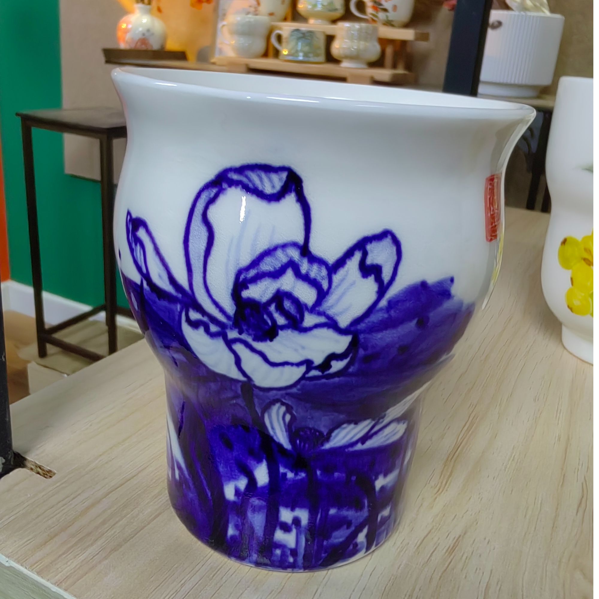 手绘陶瓷马克杯水杯咖啡杯