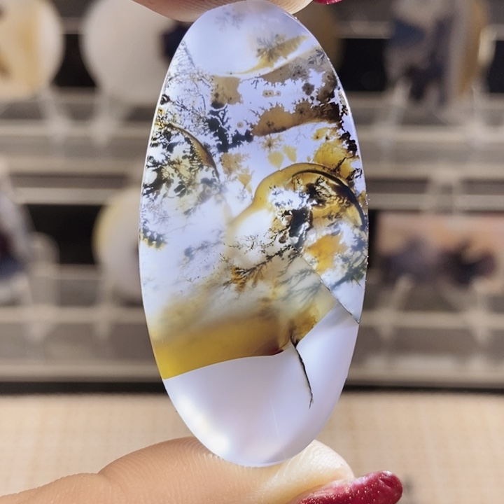 玛瑙/玉髓未镶嵌颈饰