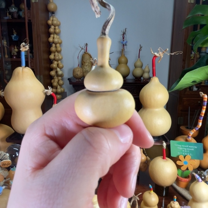 夹扁钱袋子型葫芦