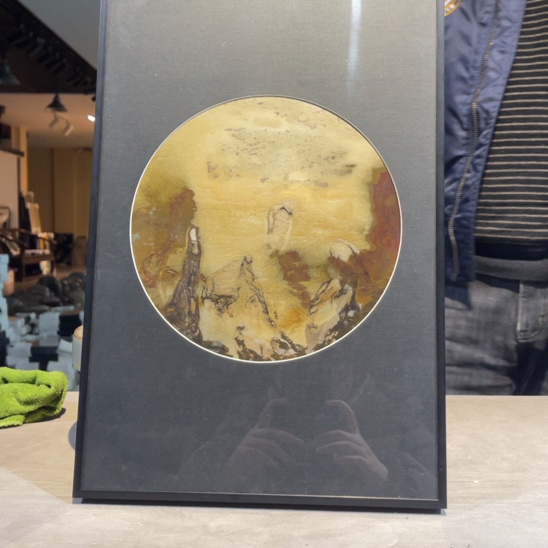 彩石28/42 三峡清江画面石