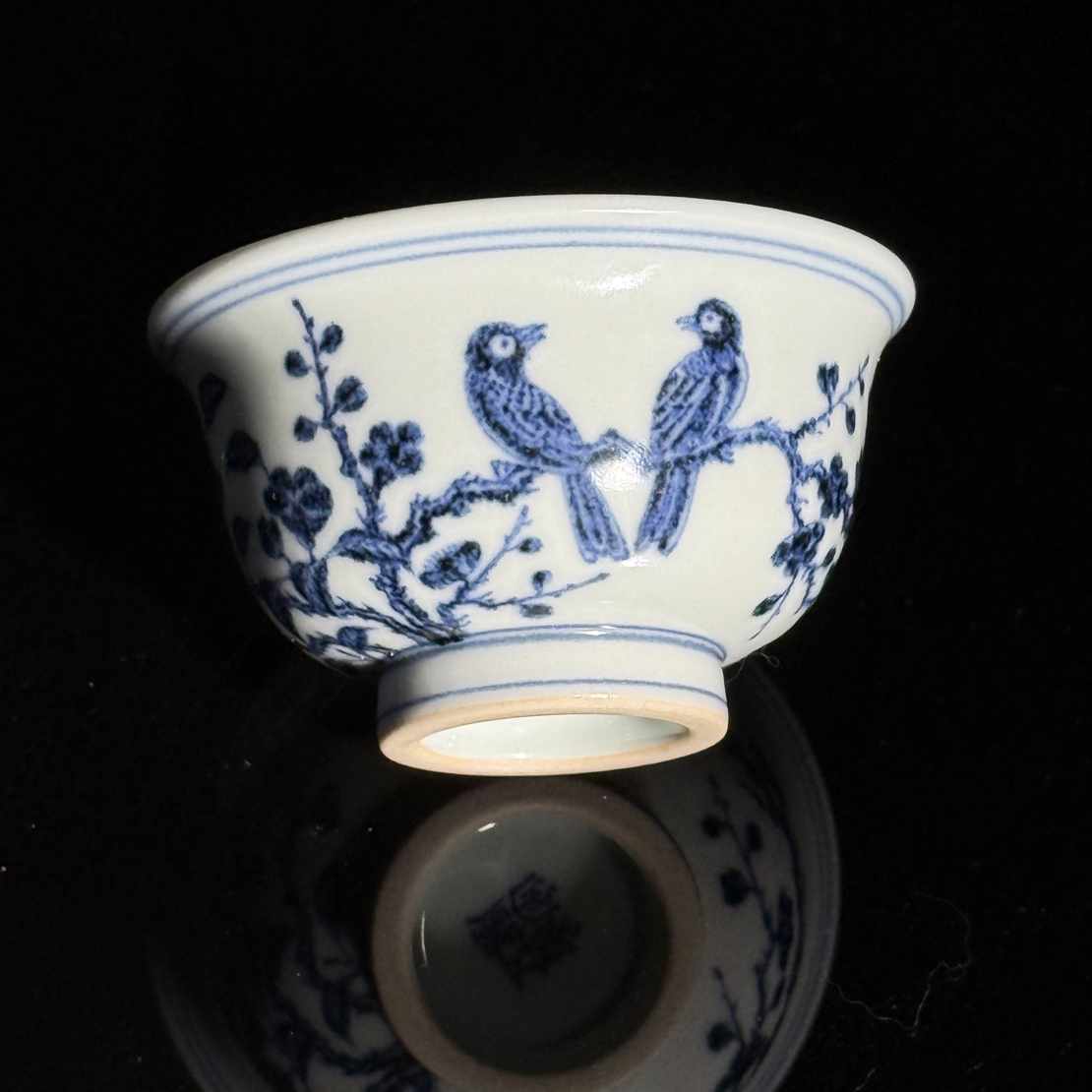 五云随安茶梅喜鹊中号压手