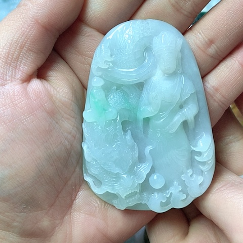 翡翠颈饰未镶嵌用****9天然缅甸翡翠a货