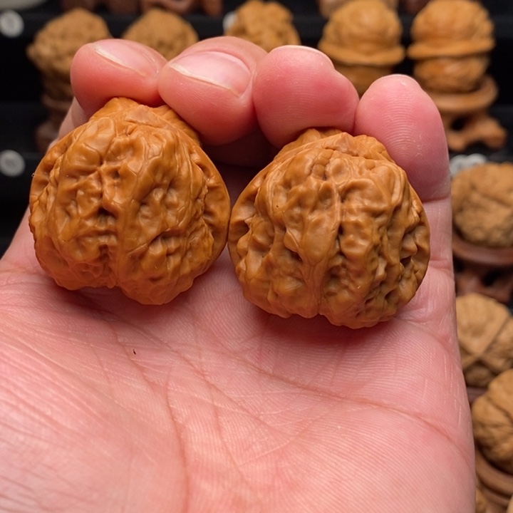 把件文玩核桃开播福利三角蛙