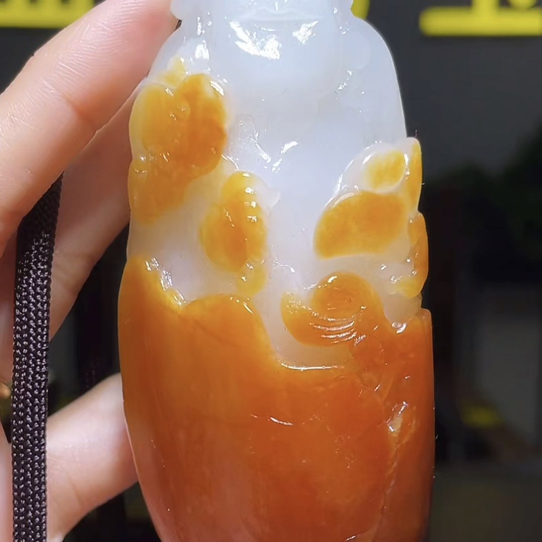 手把件货玉石把玩件文玩摆件A1