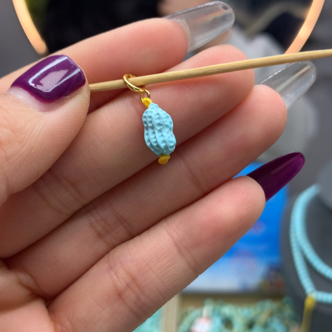 绿松石挂件未镶嵌