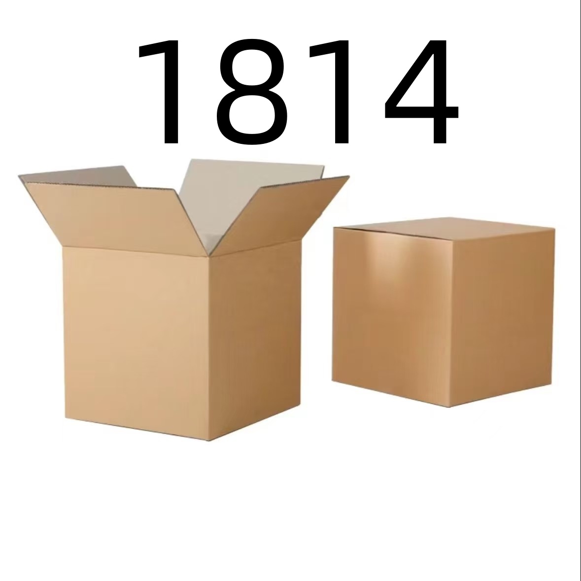 99新  【按照主播讲解下单】1814 编号纸箱 3C数码家用百货桌面摆件