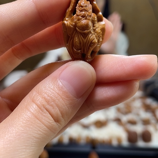 橄榄核手串/手链钟馗