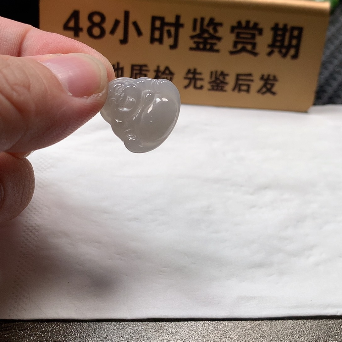 颈饰未镶嵌和田玉二***半买断